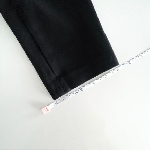 Banana Republic Ponte Legging Black Pants Women's 8 Stretch Zip Up - Picture 14 of 15